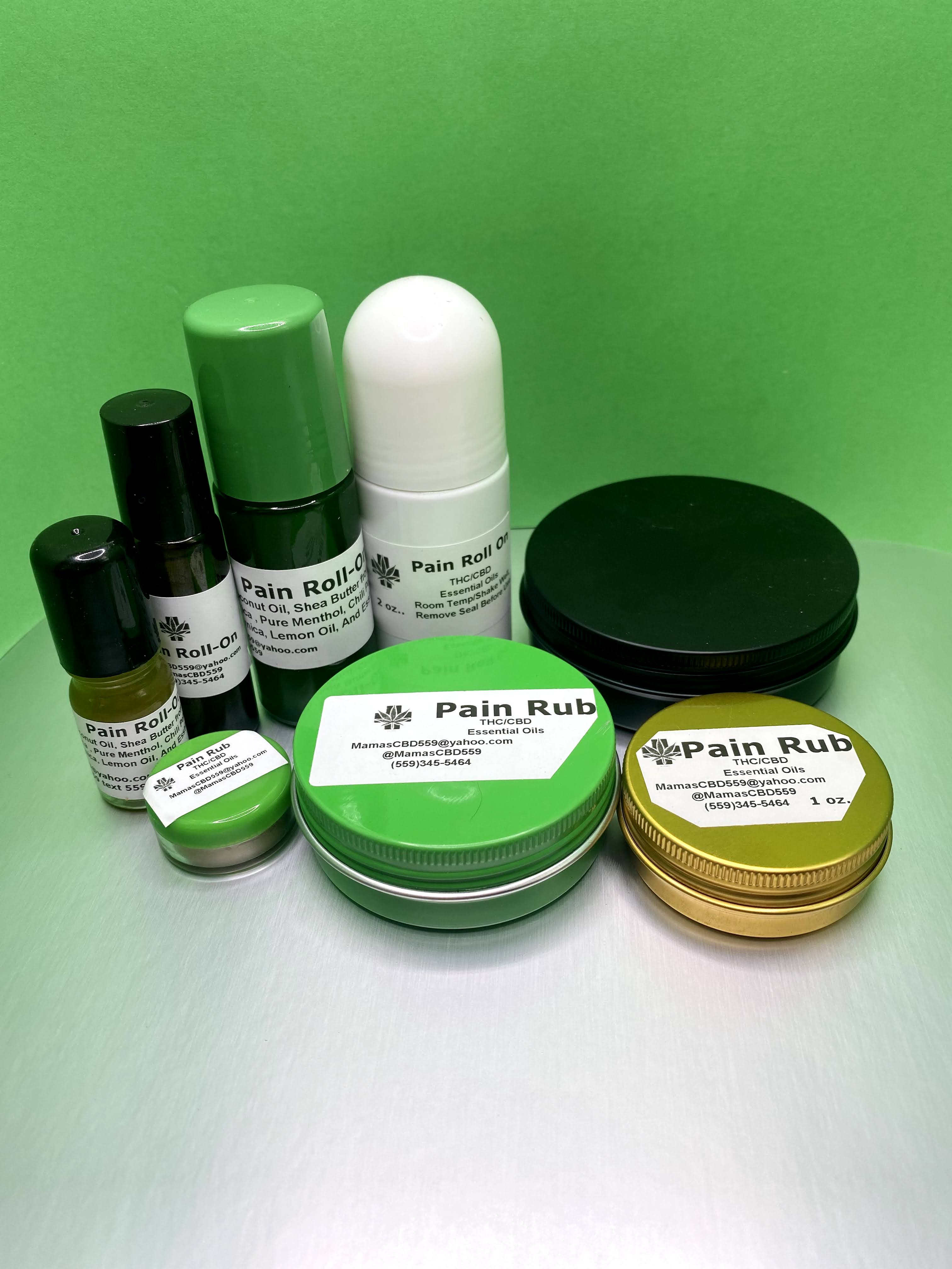 ‼️RX Strength ⚕️🏥 ‼️💚 CBD/THC🧴 Topicals- Pain Rubs & Roll On's CBD THC