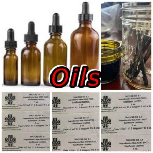 👄💚 THC Oil- CBD Oil 2.1 (THC/CBD)
